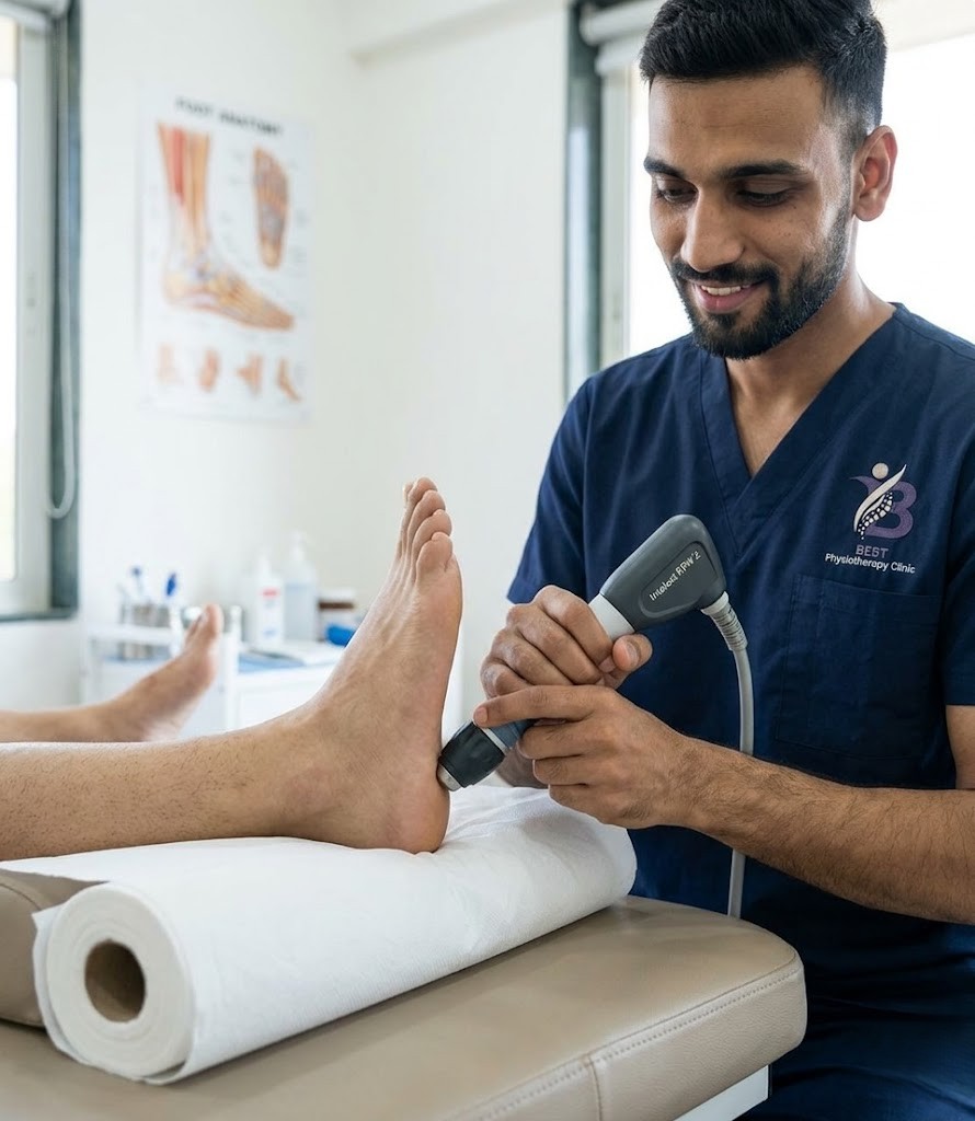 Shockwave Therapy for Heel Pain: A Modern Non-Surgical Treatment in Bopal, Ahmedabad